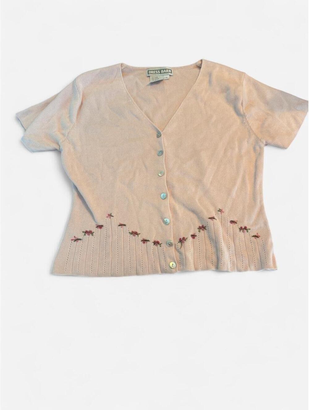 American Vintage Women's Pink Cardigan